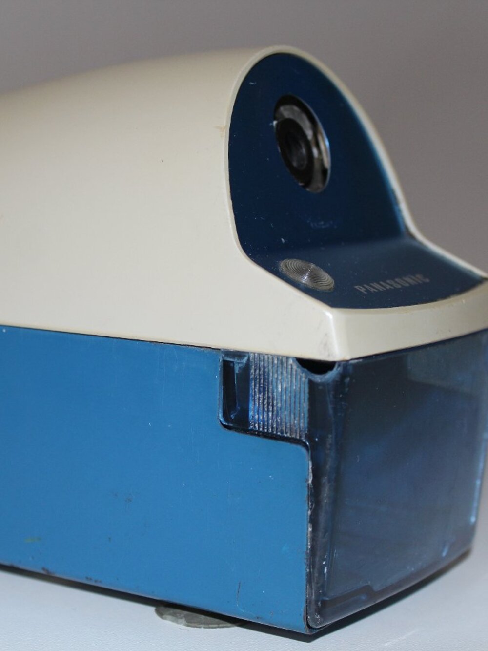 Vintage Panasonic KP-5 Electric Pencil Sharpener Blue Japan TESTED Working